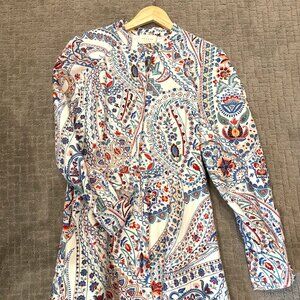 Sezane Caprice Dress Multi-print Size 6 (EU 38) - Parisian Style